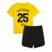 Günstige Borussia Dortmund Niklas Sule #25 Babykleidung Heim Fussballtrikot Kinder 2023-24 Kurzarm (+ kurze hosen)